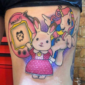 Kyra corby tattoo artist hand of mysteries