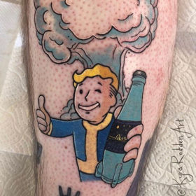 Kyra corby tattoo artist hand of mysteries