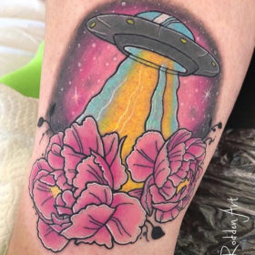 Kyra corby tattoo artist hand of mysteries