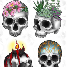 Kyra corby tattoo artist hand of mysteries